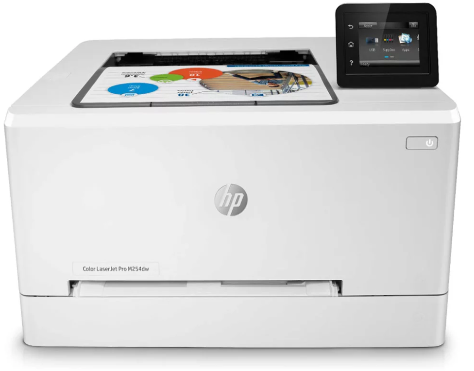 Drukarka HP Color LaserJet Pro M254DW - wyświetlacz